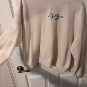 H&M Cream Crew Neck Sweater
